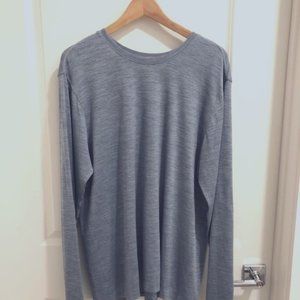 **SOLD** Men's Lululemon Metal Vent Tech Surge LS shirt XL Gray-Blue